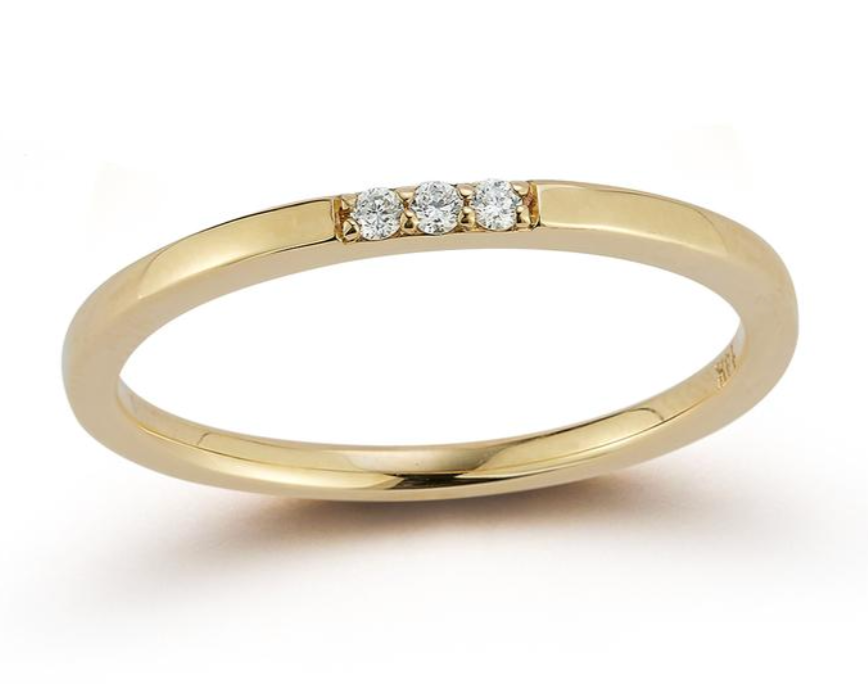 Three Stone Diamond Ring