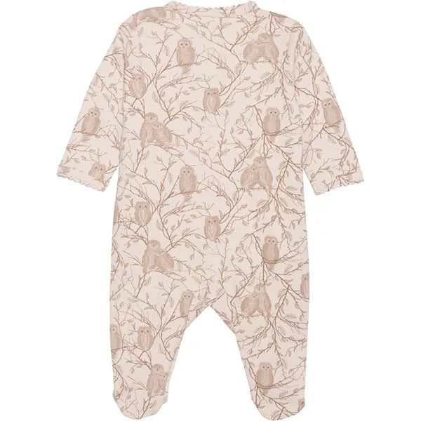 Nightsuit with Feet - Cameo Rose