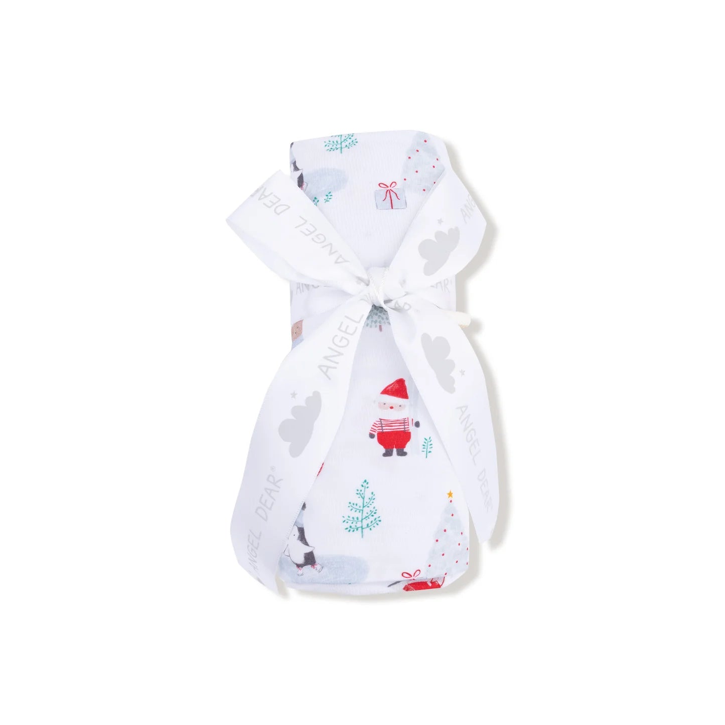 Swaddle Blanket - Santa Ski Friends