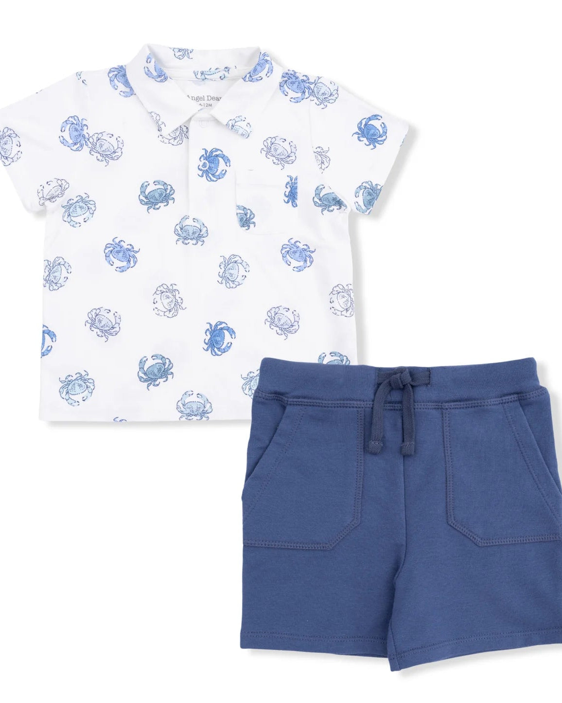 Polo with Everyday Short - Blue Crabs