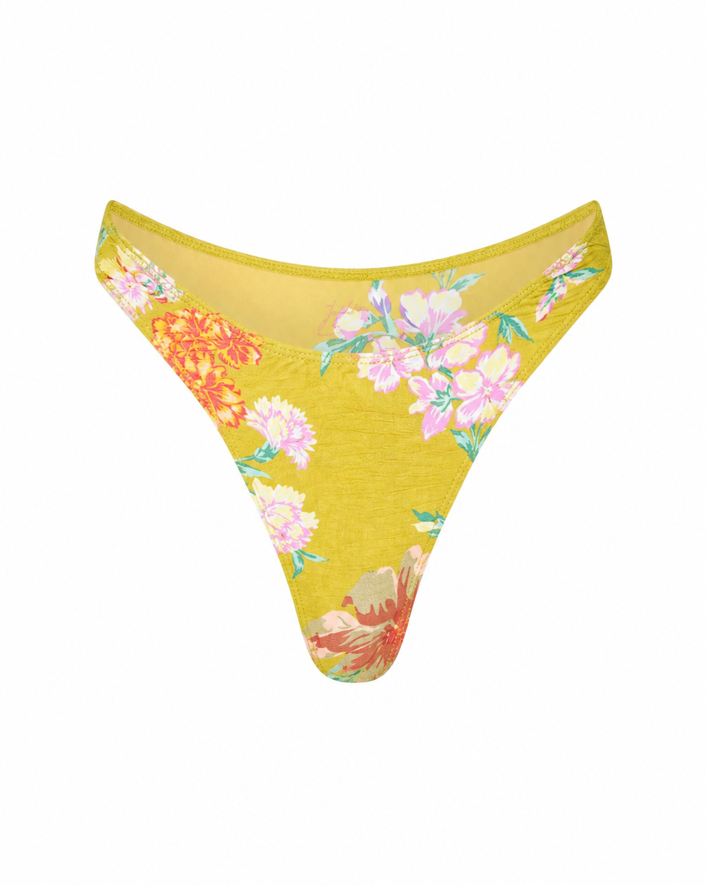 Lea Bottom - Chartreuse Floral