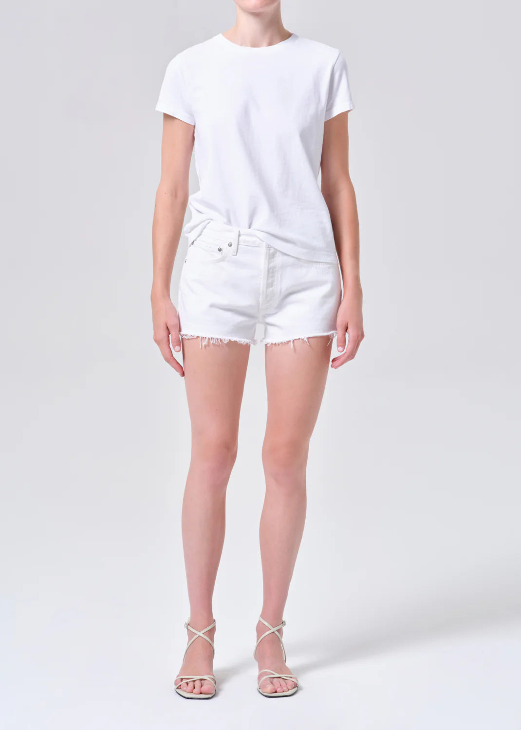 Parker Vintage Cut Off Short  - Marshmallow