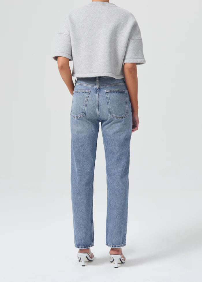 90's Pinch Waist High Rise Straight - Navigate