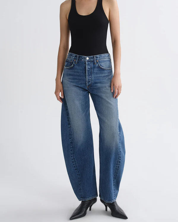 Luna High Rise Pieced Taper - Logical