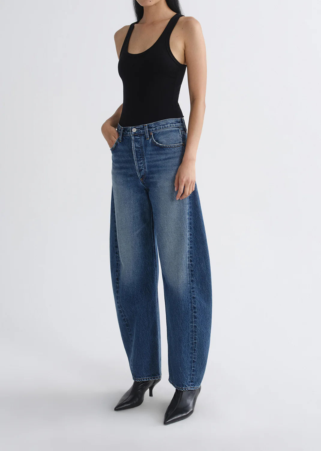 Luna High Rise Pieced Taper - Logical