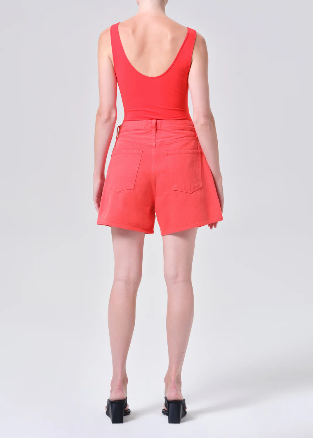 Rhoda Pleated A-Line Short - Carnival