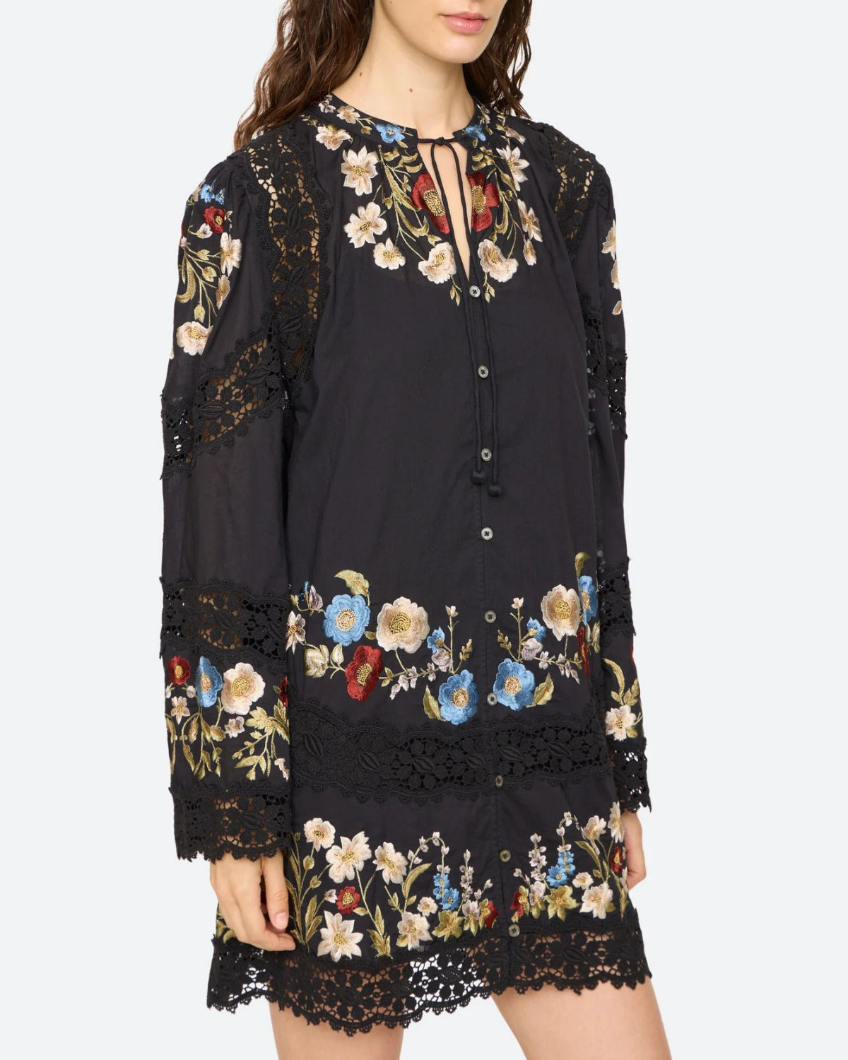 Ruwa Mini Dress - Black