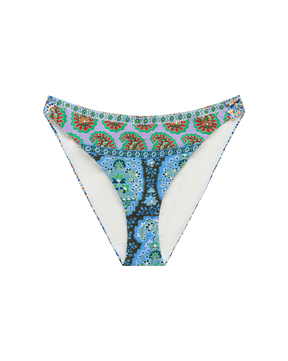Onda Dalian Pant - Blues Patchwork