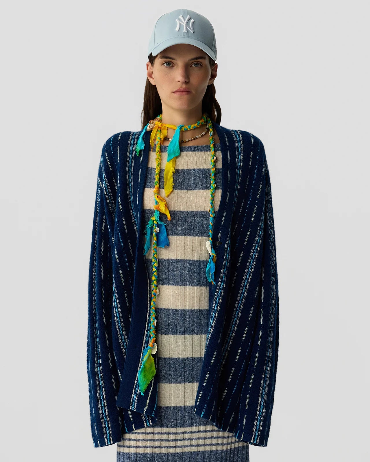 Baja Everywear Cardigan - Navy Combo