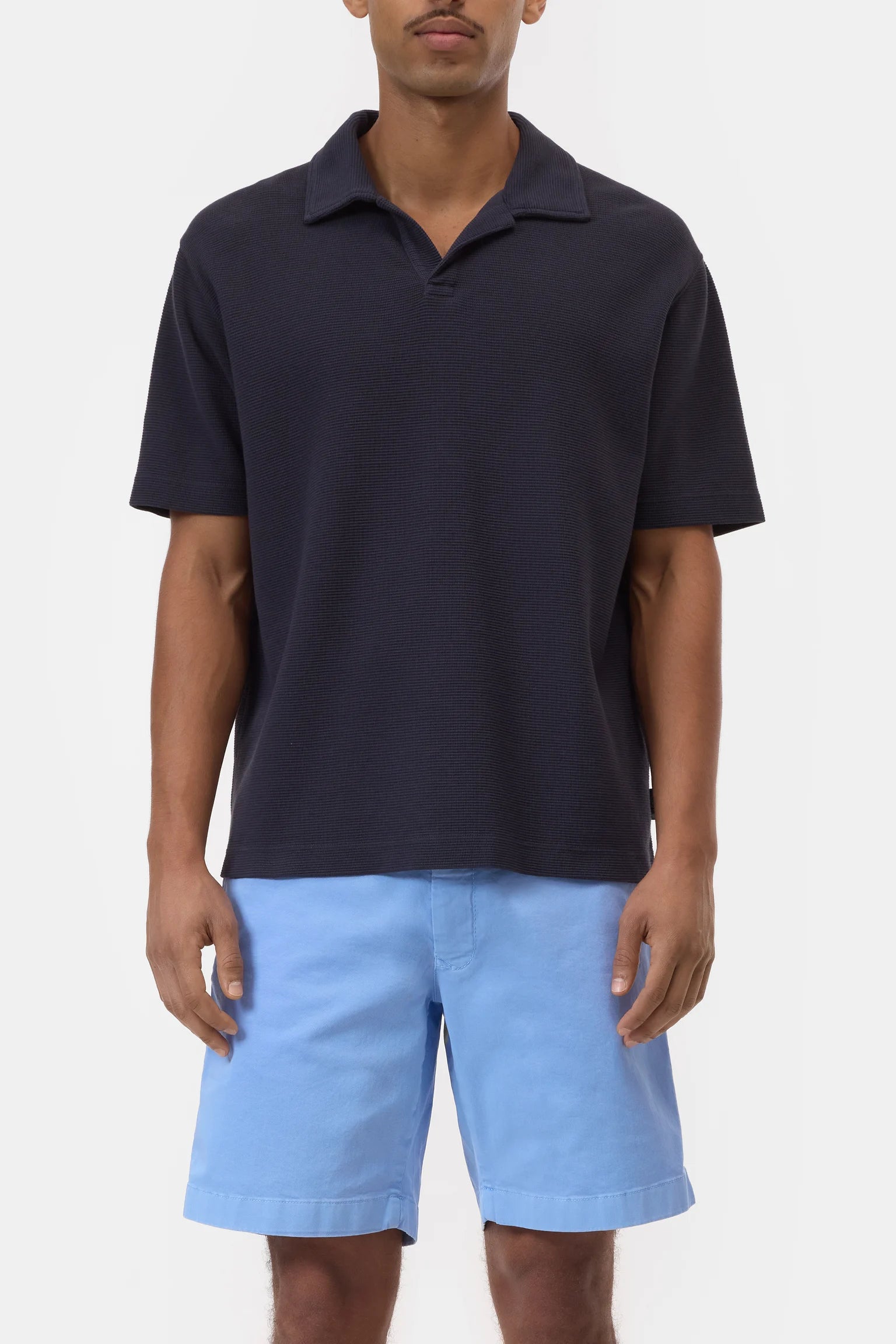 Short Sleeve Polo - Dark Night
