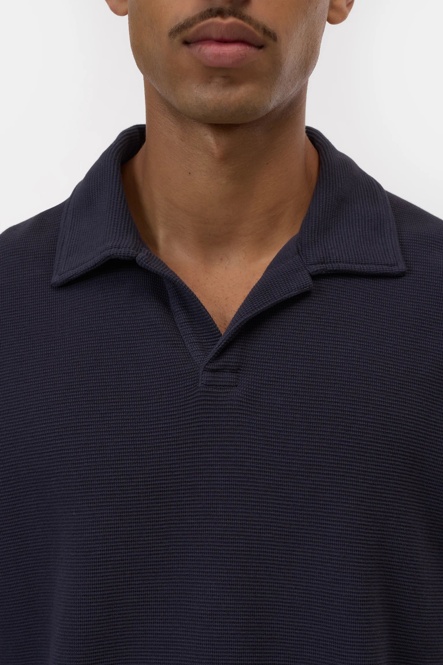 Short Sleeve Polo - Dark Night