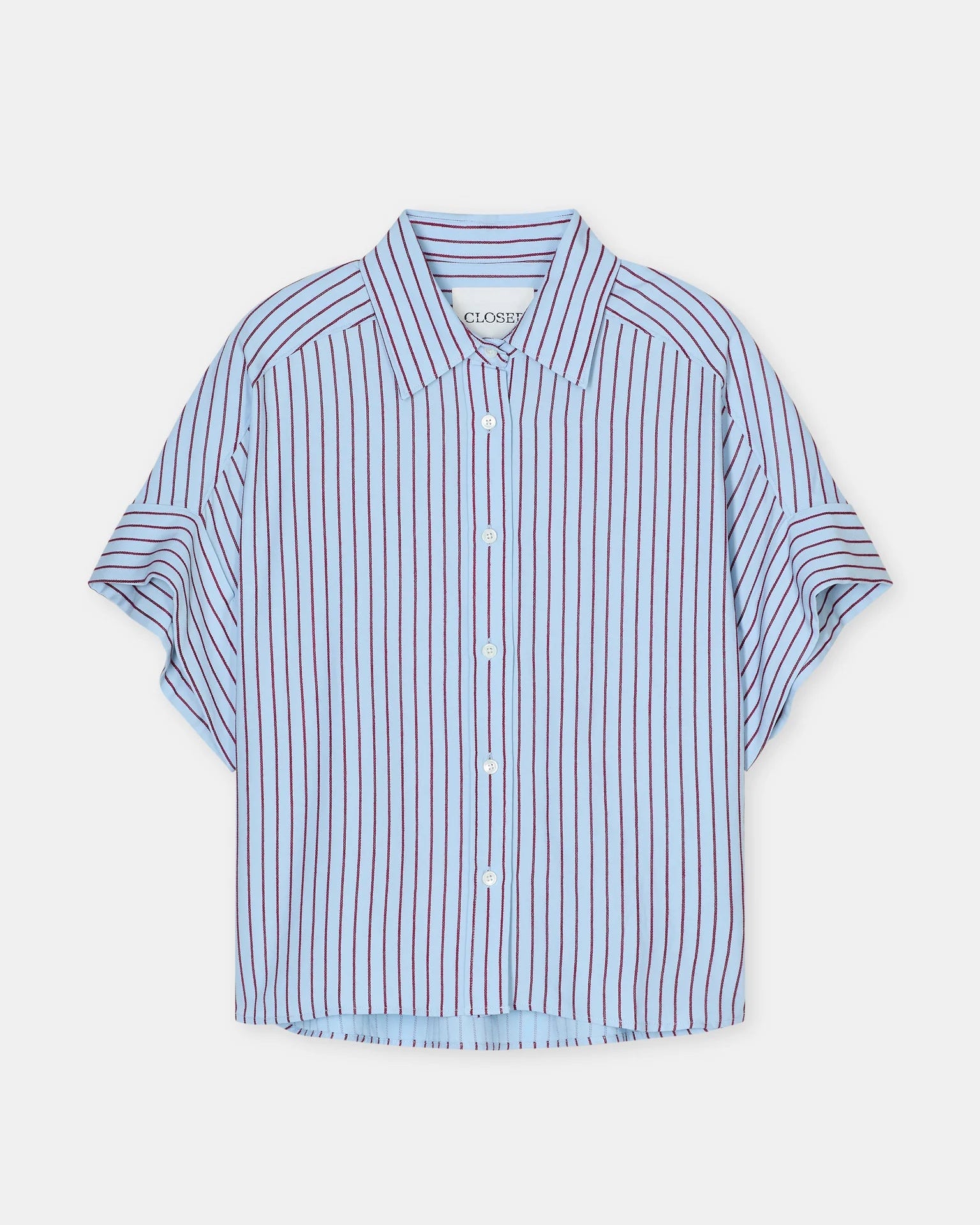 Turn-up Shirt - Dove Blue