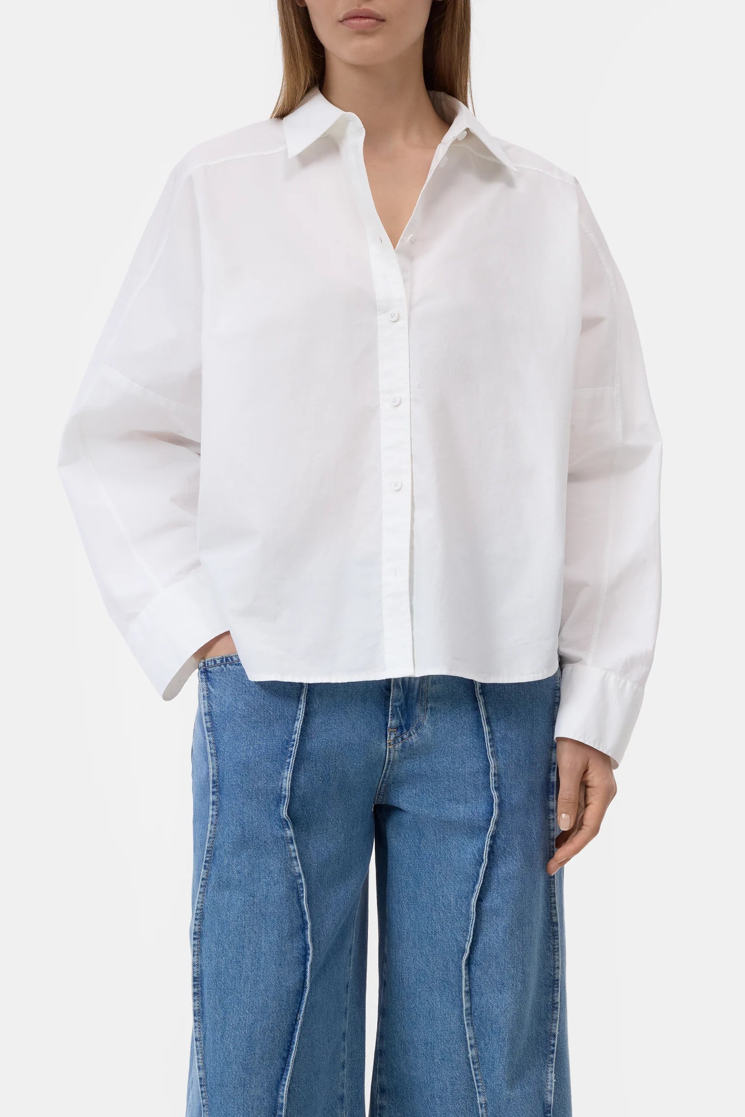 Embroidered Shirt - White