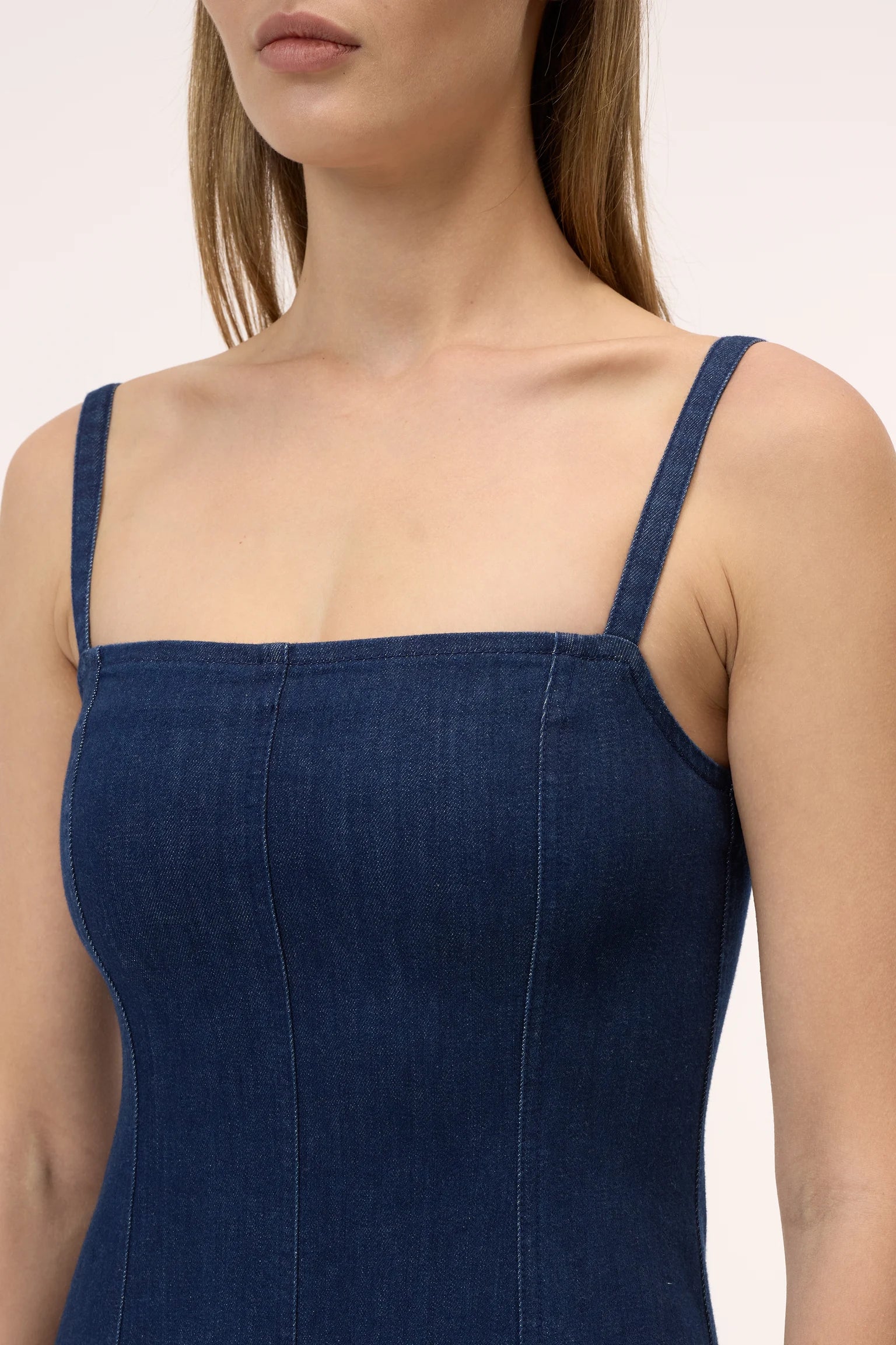 Column dress - Dark Blue