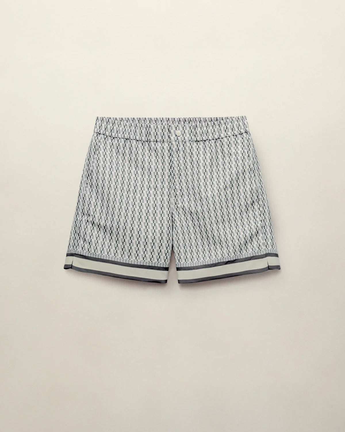 Galliano Border Swimshort - Powder Blue