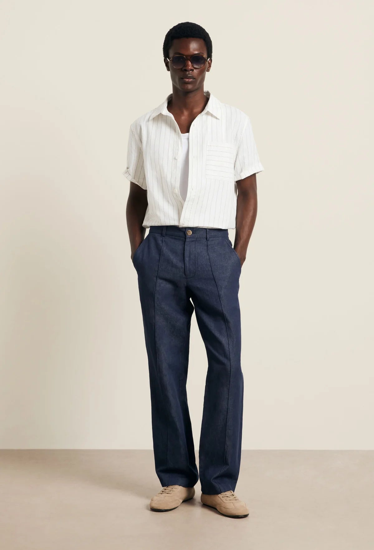 Franklin Shirt - Ivory
