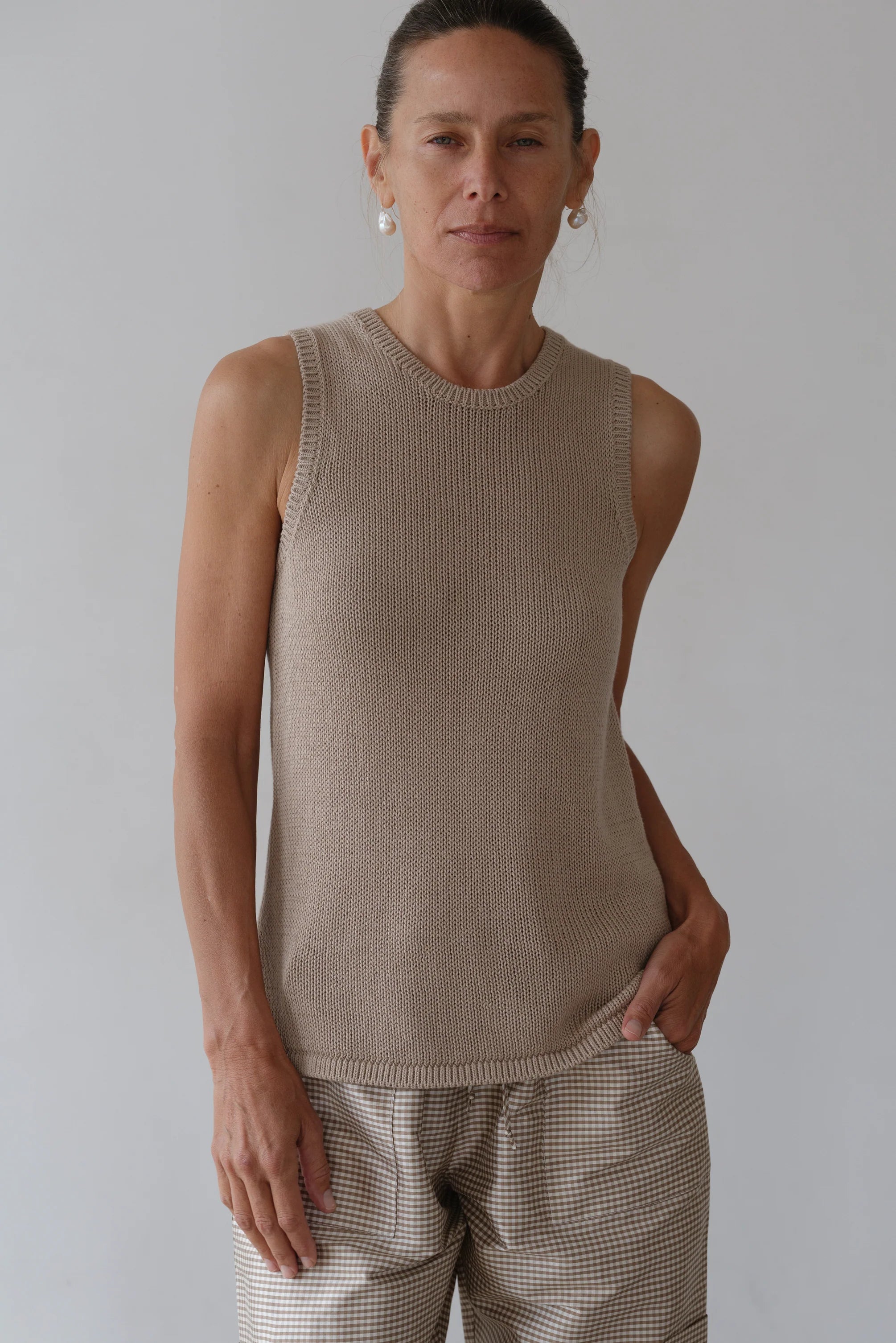 The Knit Shell - Shitake