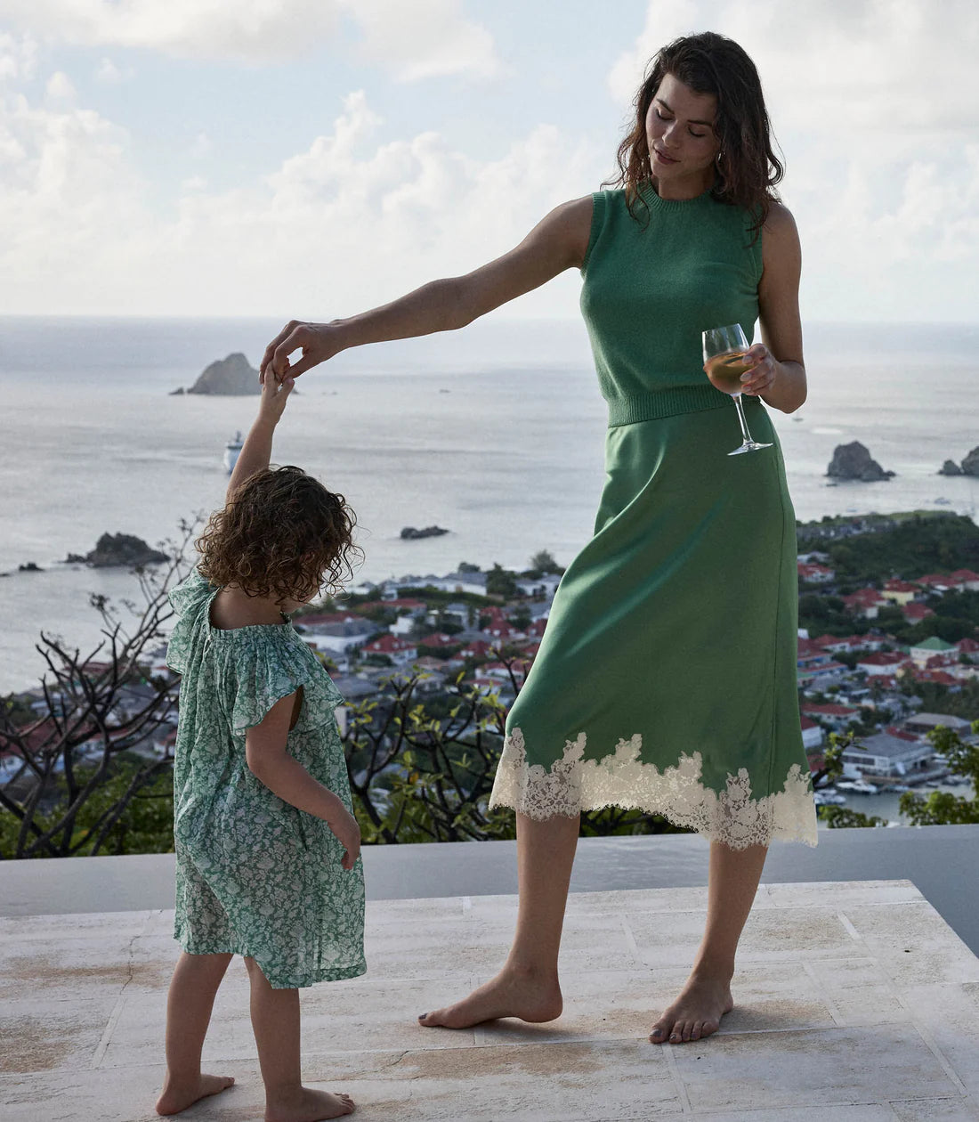 Elowena Skirt - Peridot