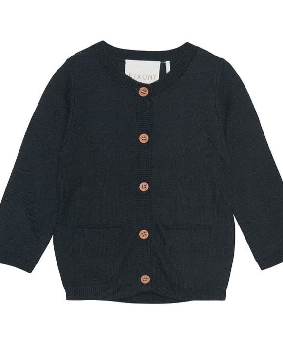 Knit Cardigan - India Ink