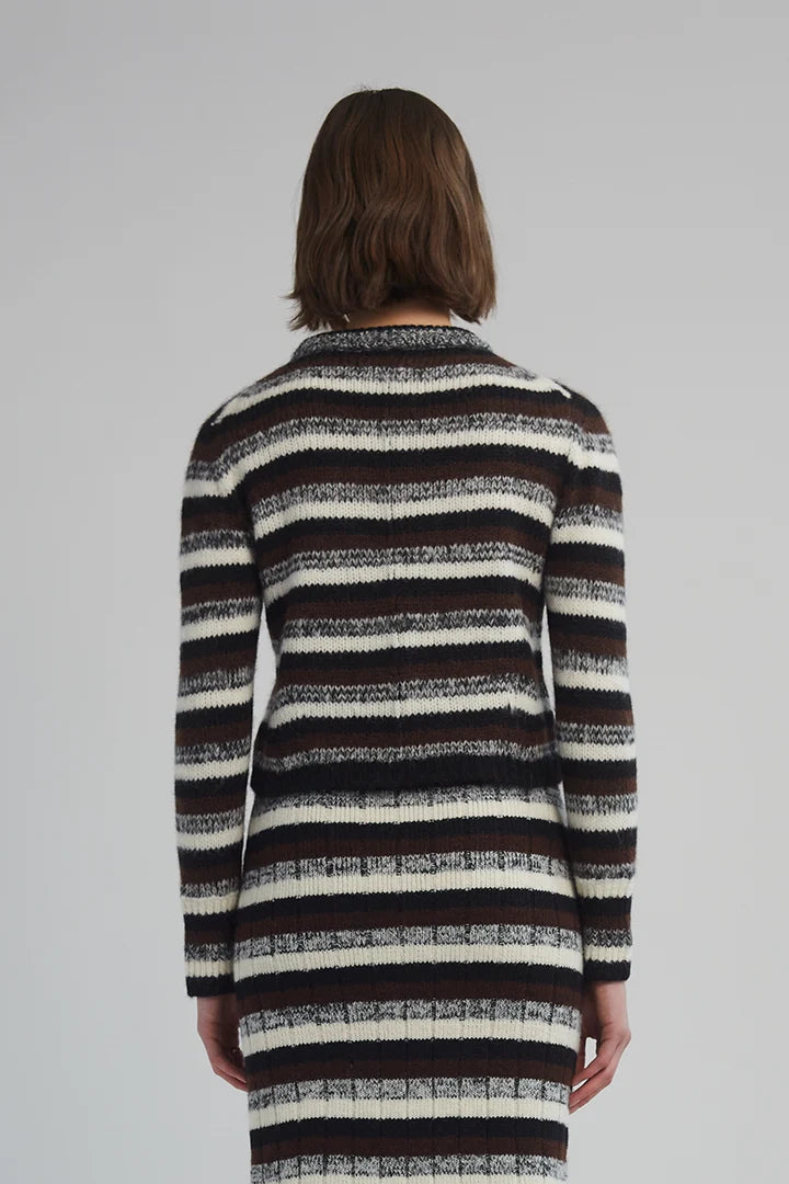 Ava Multi Stripe Sweater - Multi Stripe