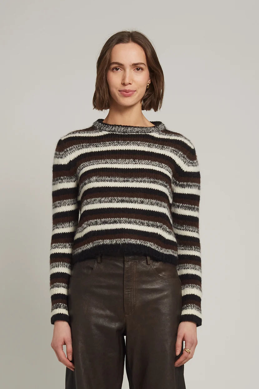Ava Multi Stripe Sweater - Multi Stripe