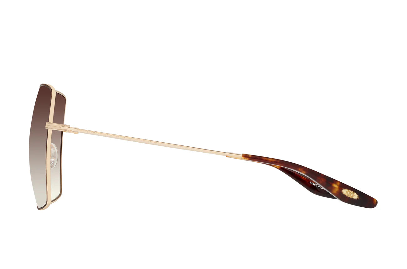 Folasade - Gold / Tortoise Enamel / Smokey Topaz
