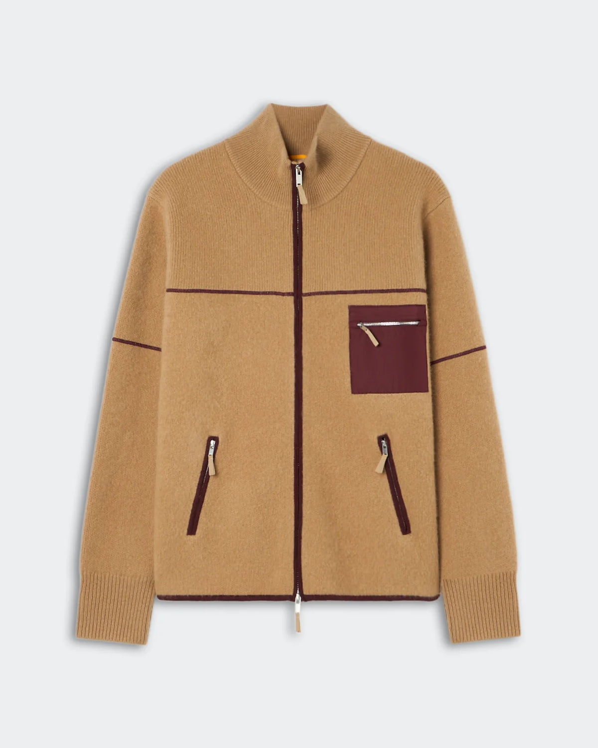 Felted Louis Jacket - Camel