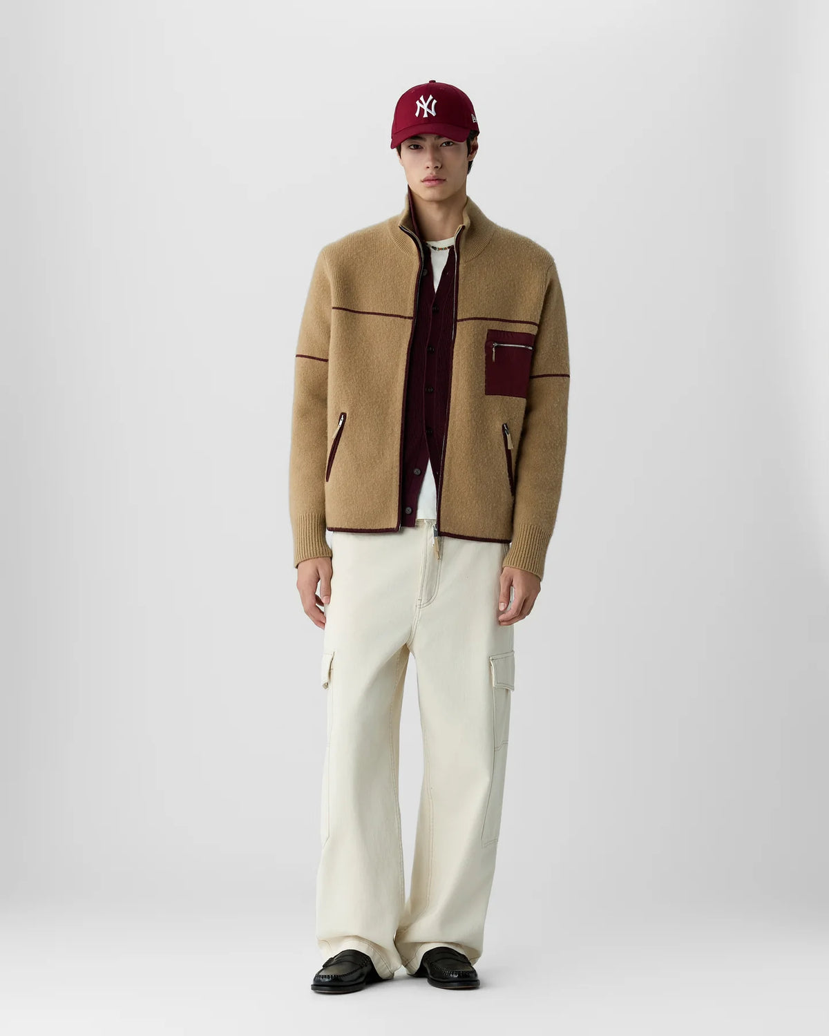 Felted Louis Jacket - Camel