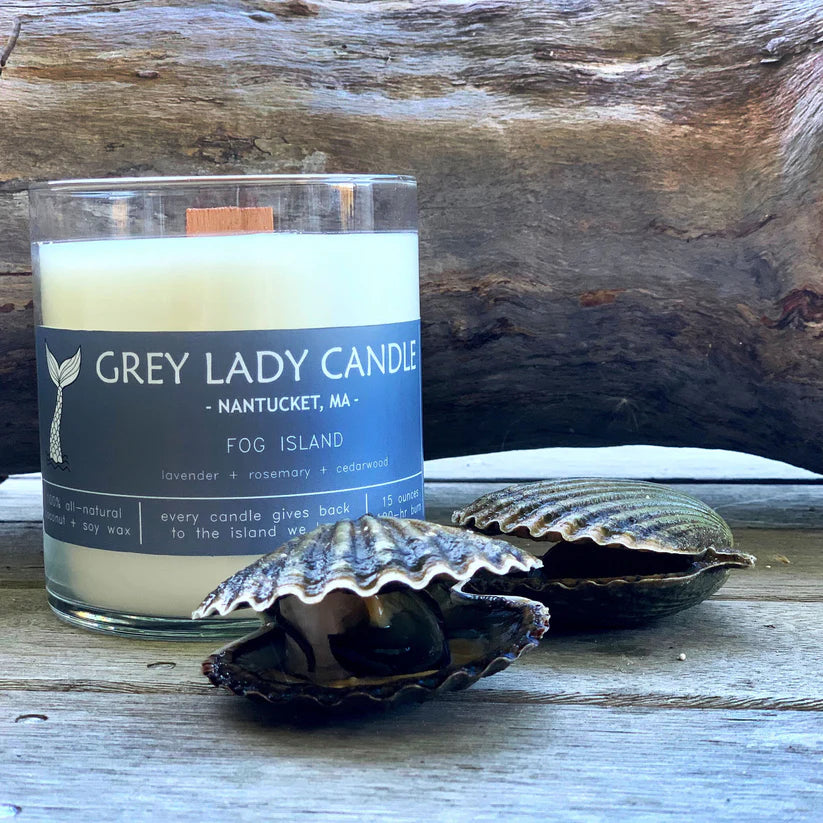 Grey Lady Candle - Fog Island