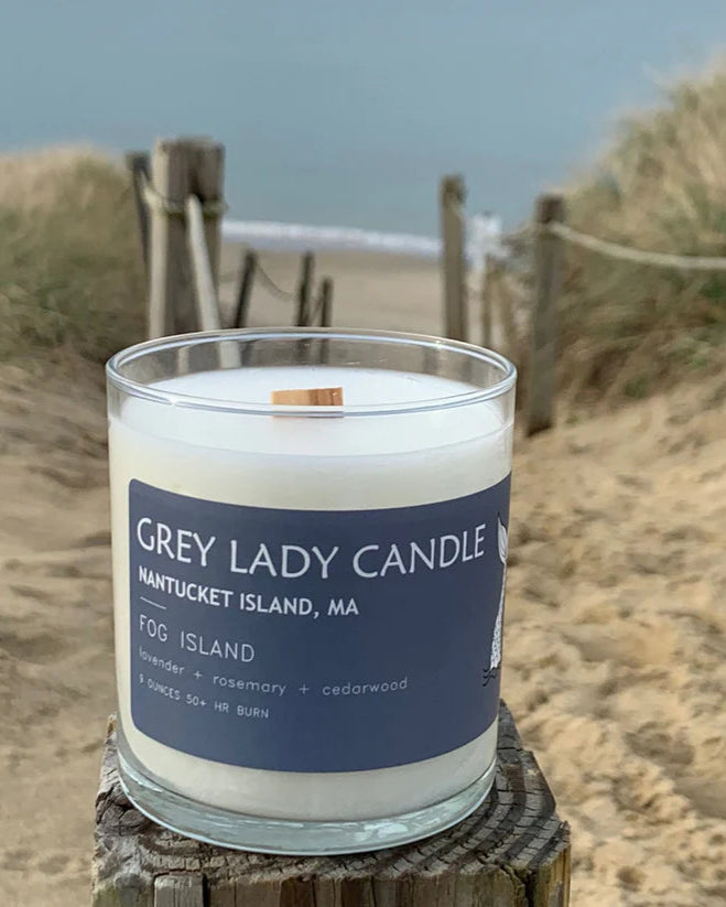 Grey Lady Candle - Fog Island