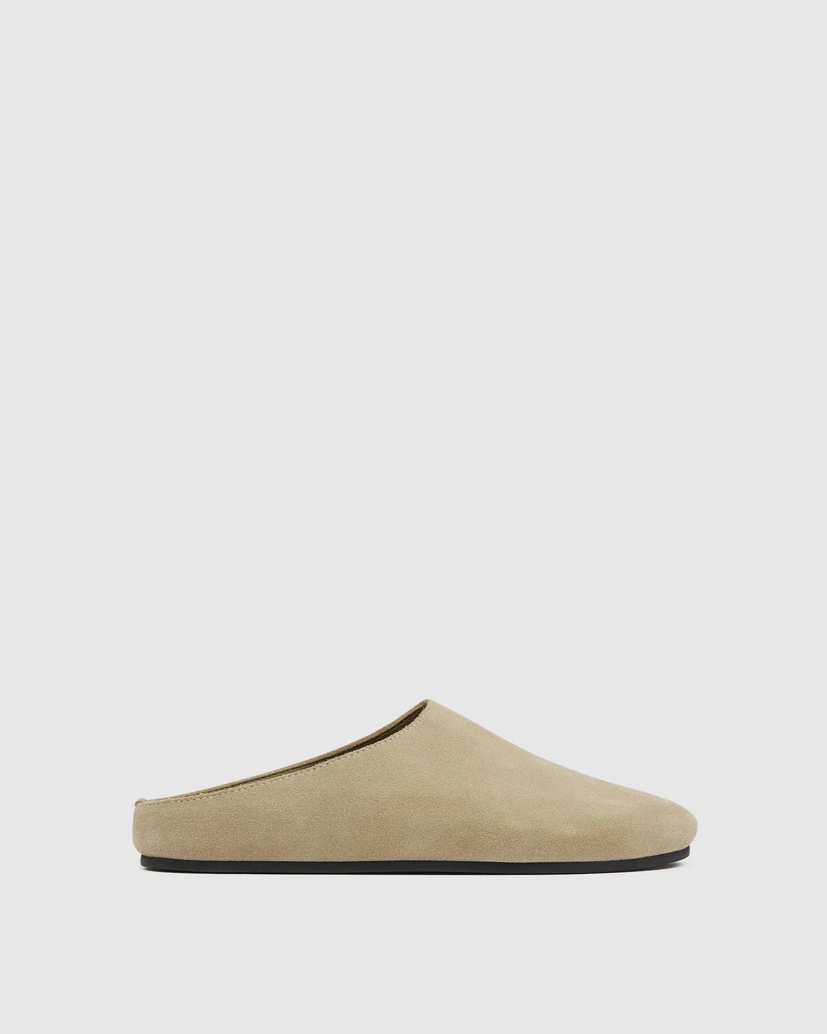 Suede Mule - Rock