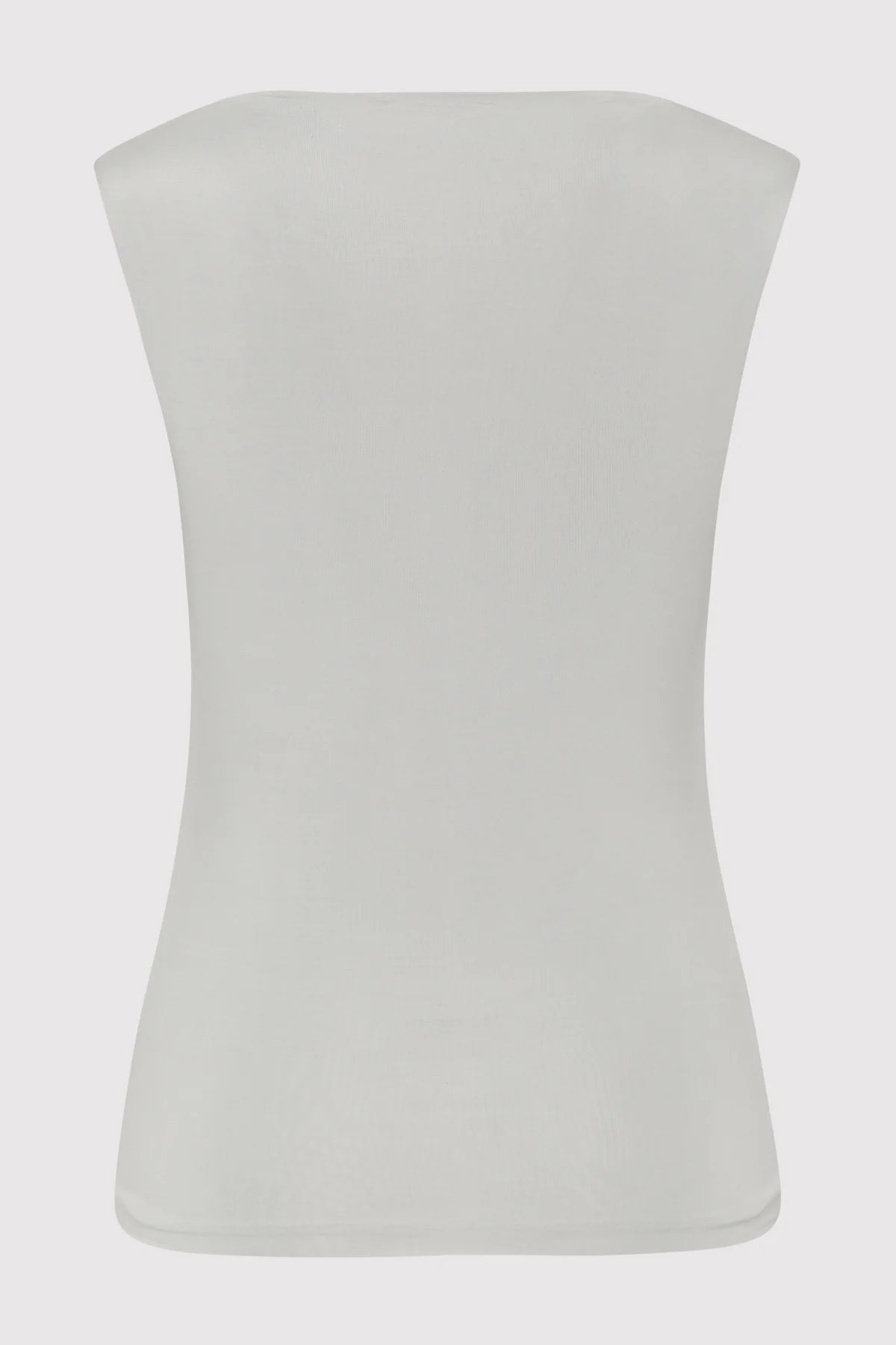 90s Cupro Top - Silver