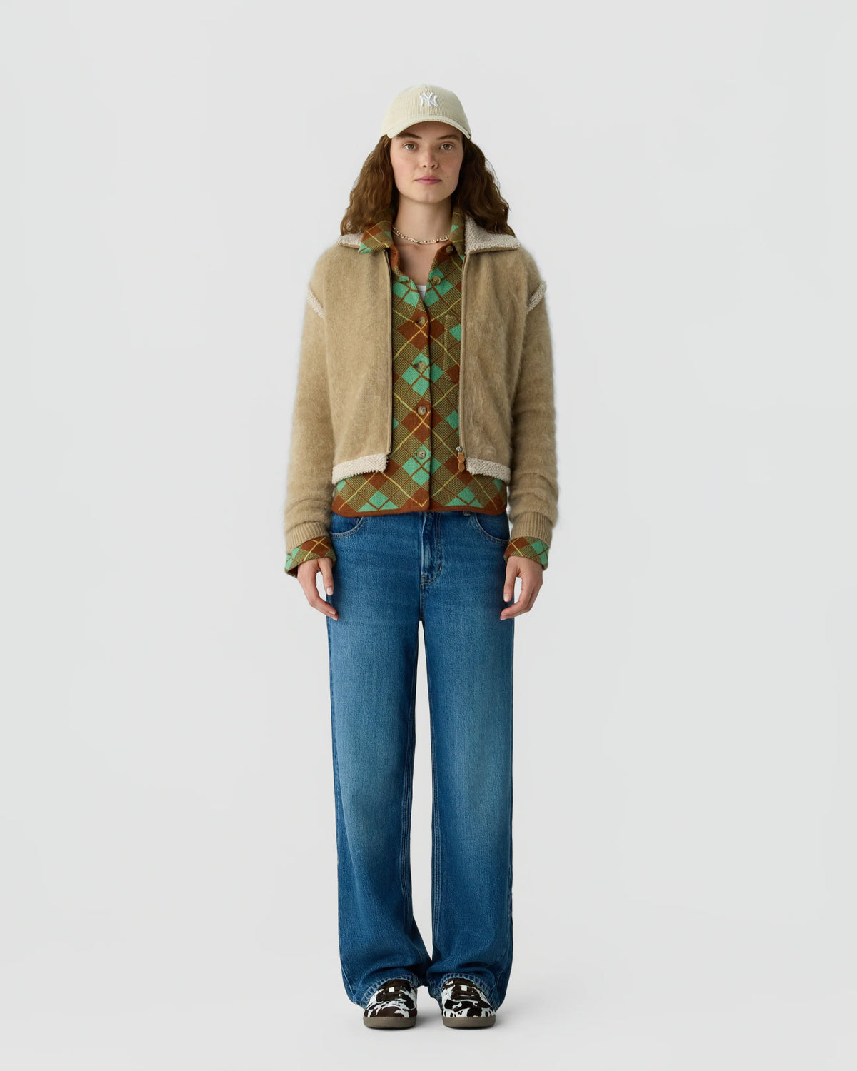 Grizzly Frankie Jacket - Camel
