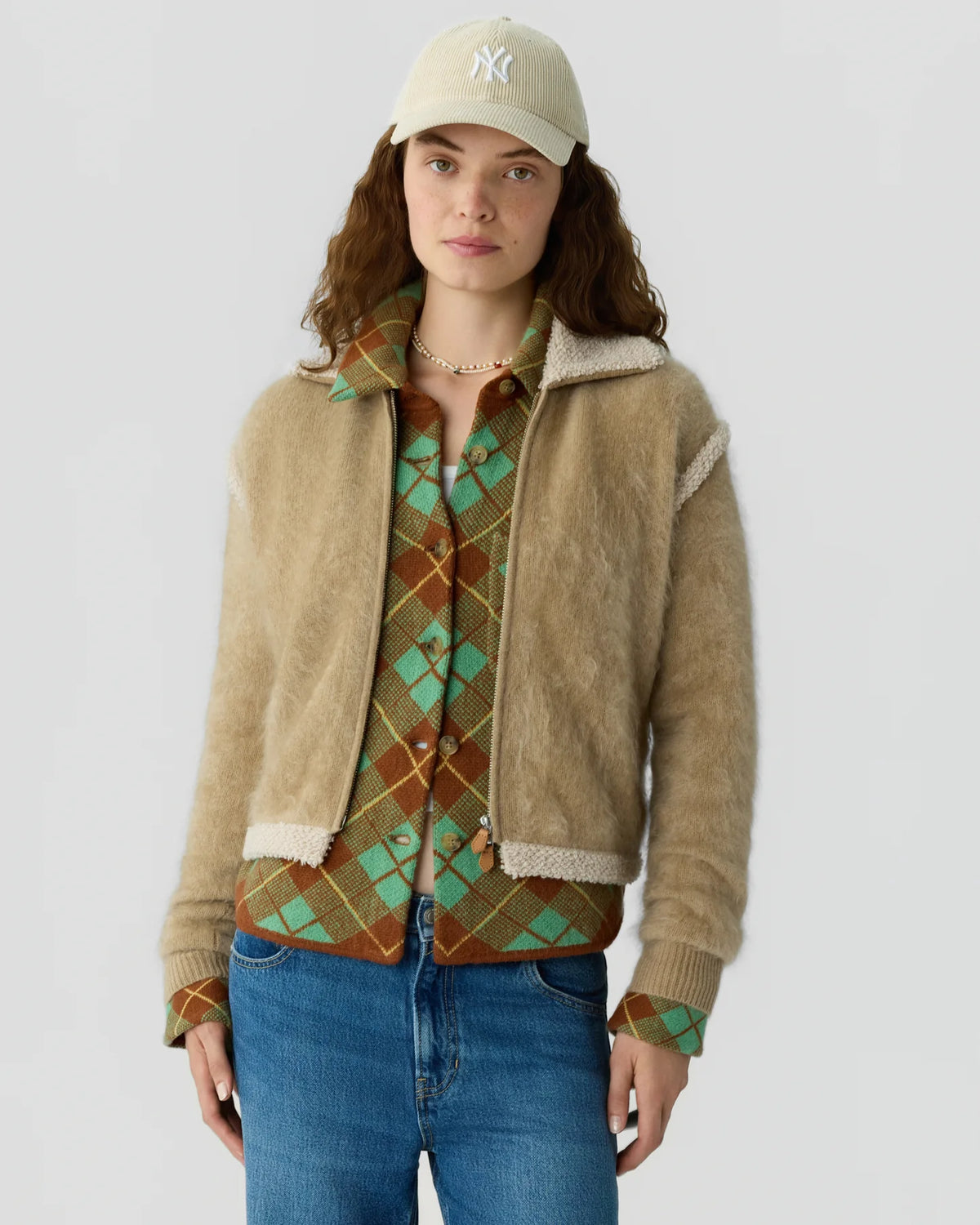 Grizzly Frankie Jacket - Camel