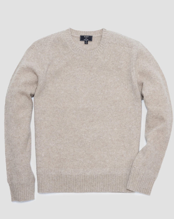 Highlands Shetland Sweater - Salt