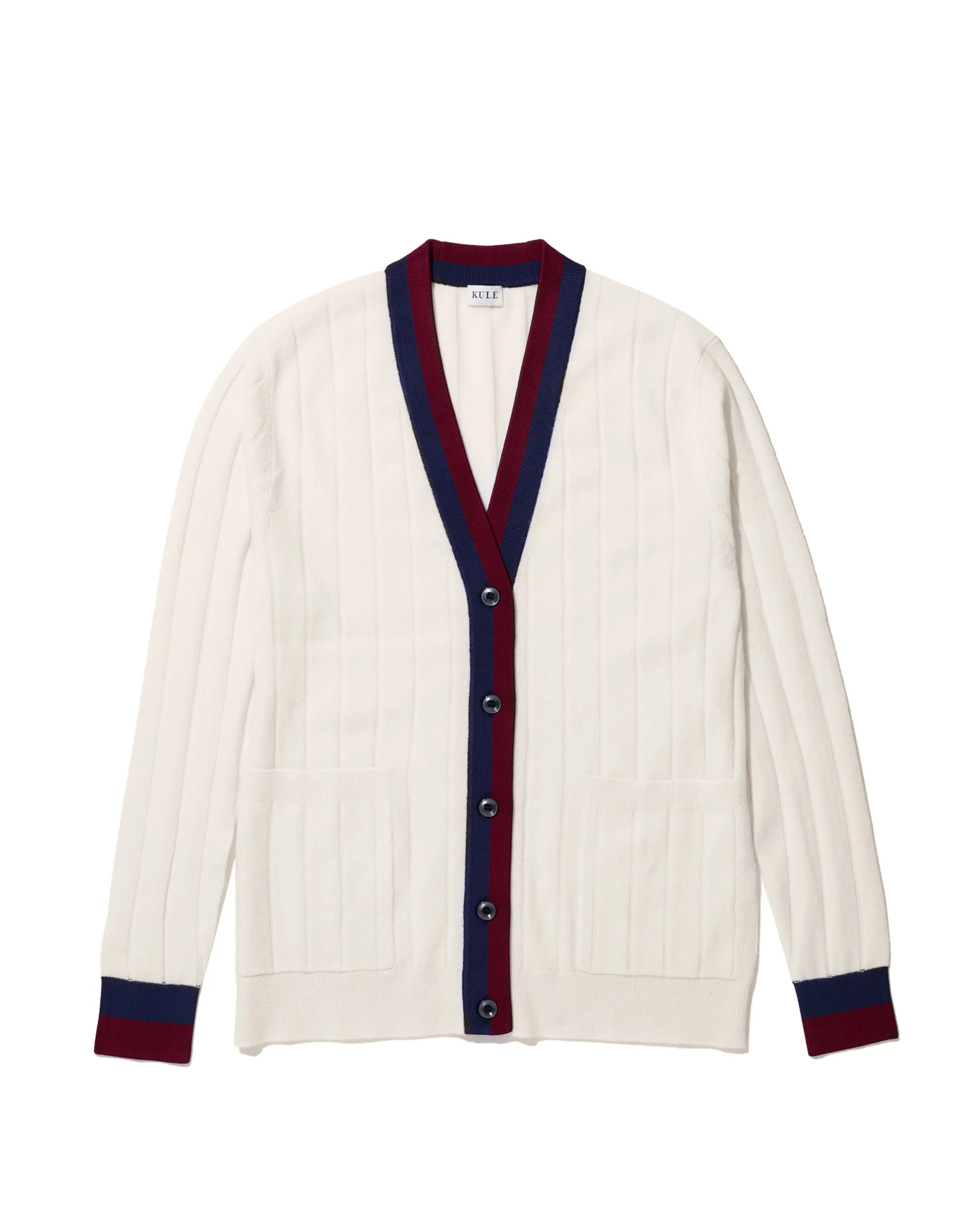 The Sinclair - Cream/Navy/Port