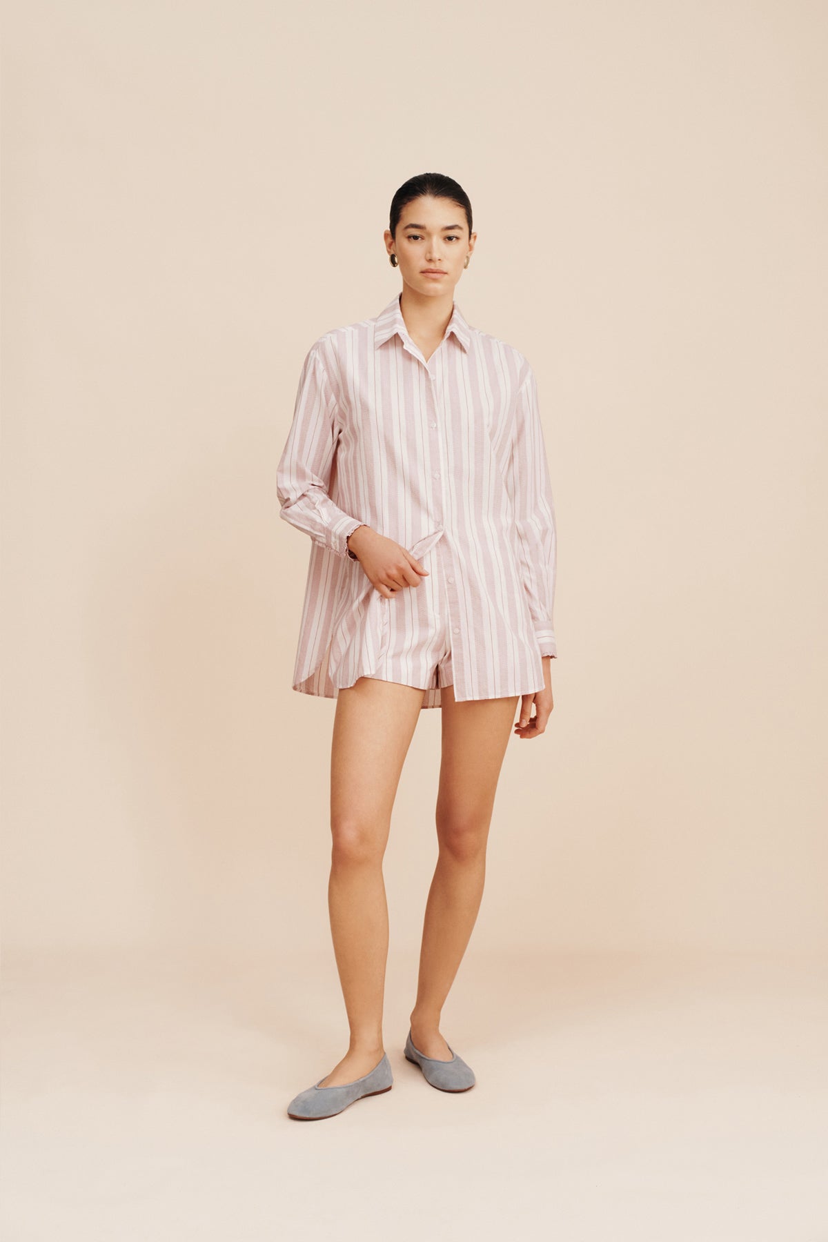 Lena Shirt - Vintage Stripe