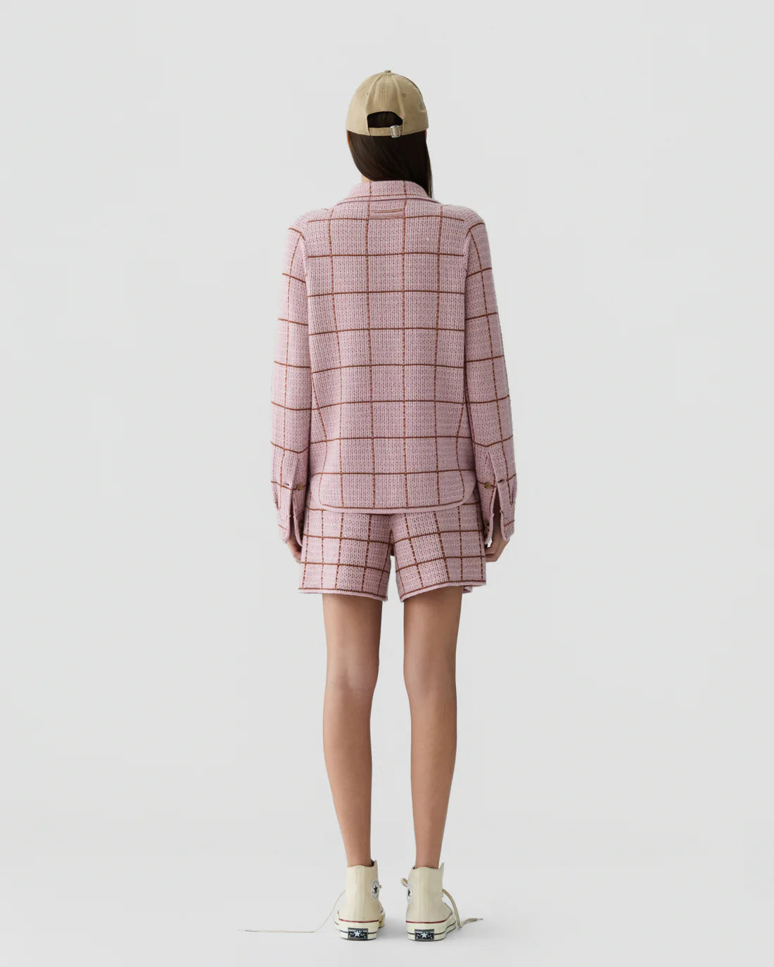 Dylan Plaid Shirt - Sprinkle/Burnt Sienna