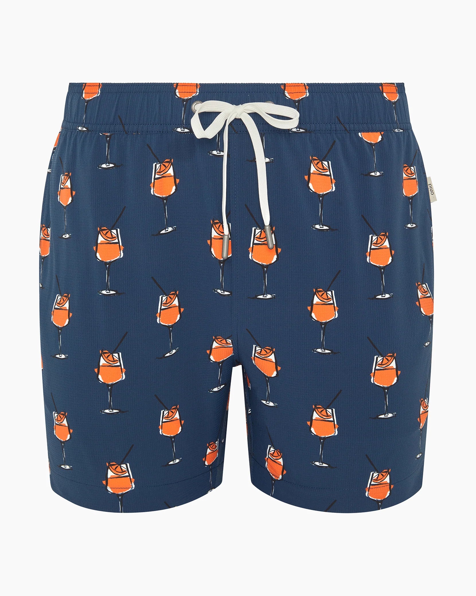 Charles 5" Swim Trunk - Navy Multi