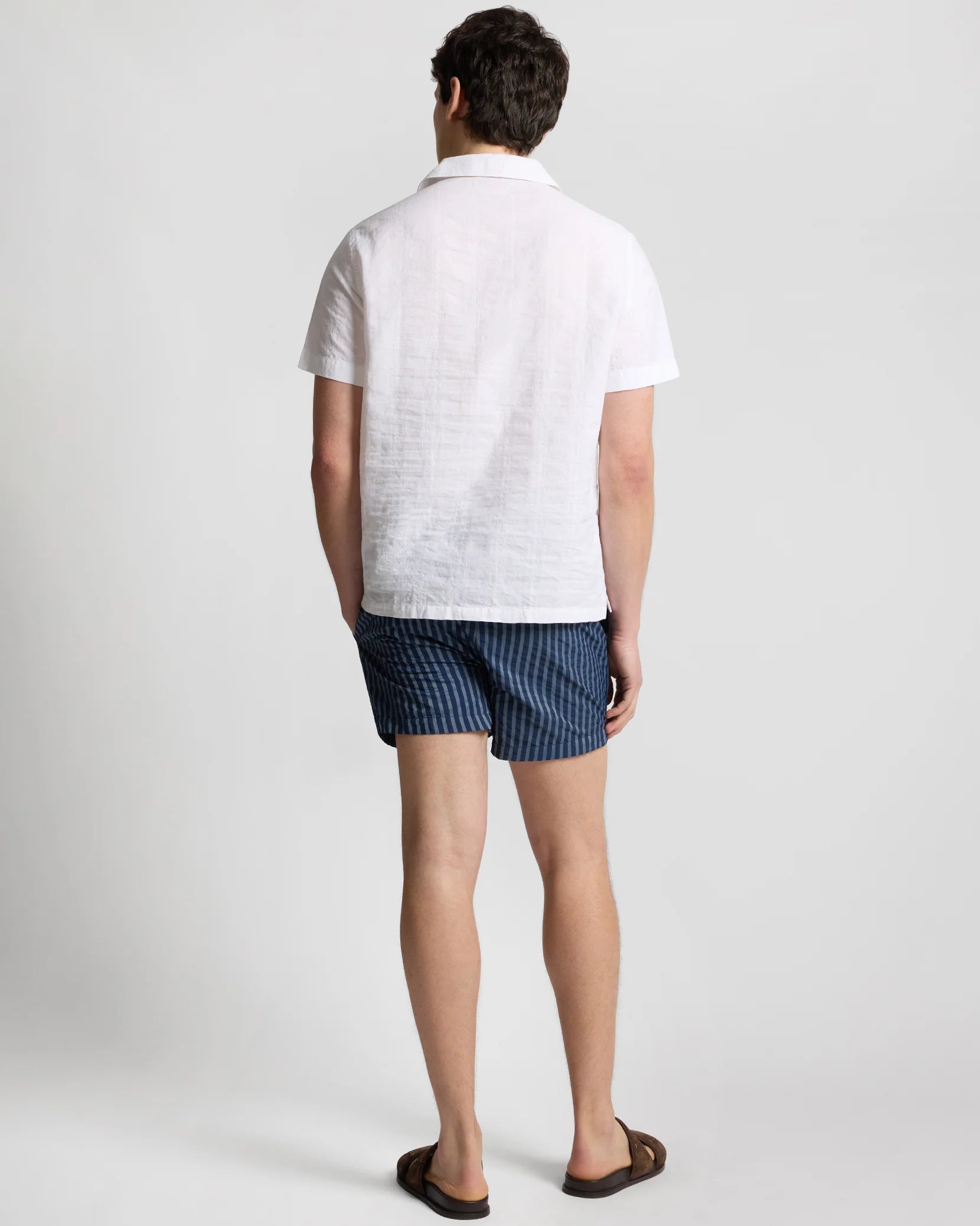 Charles 4" Swim Trunk - Navy