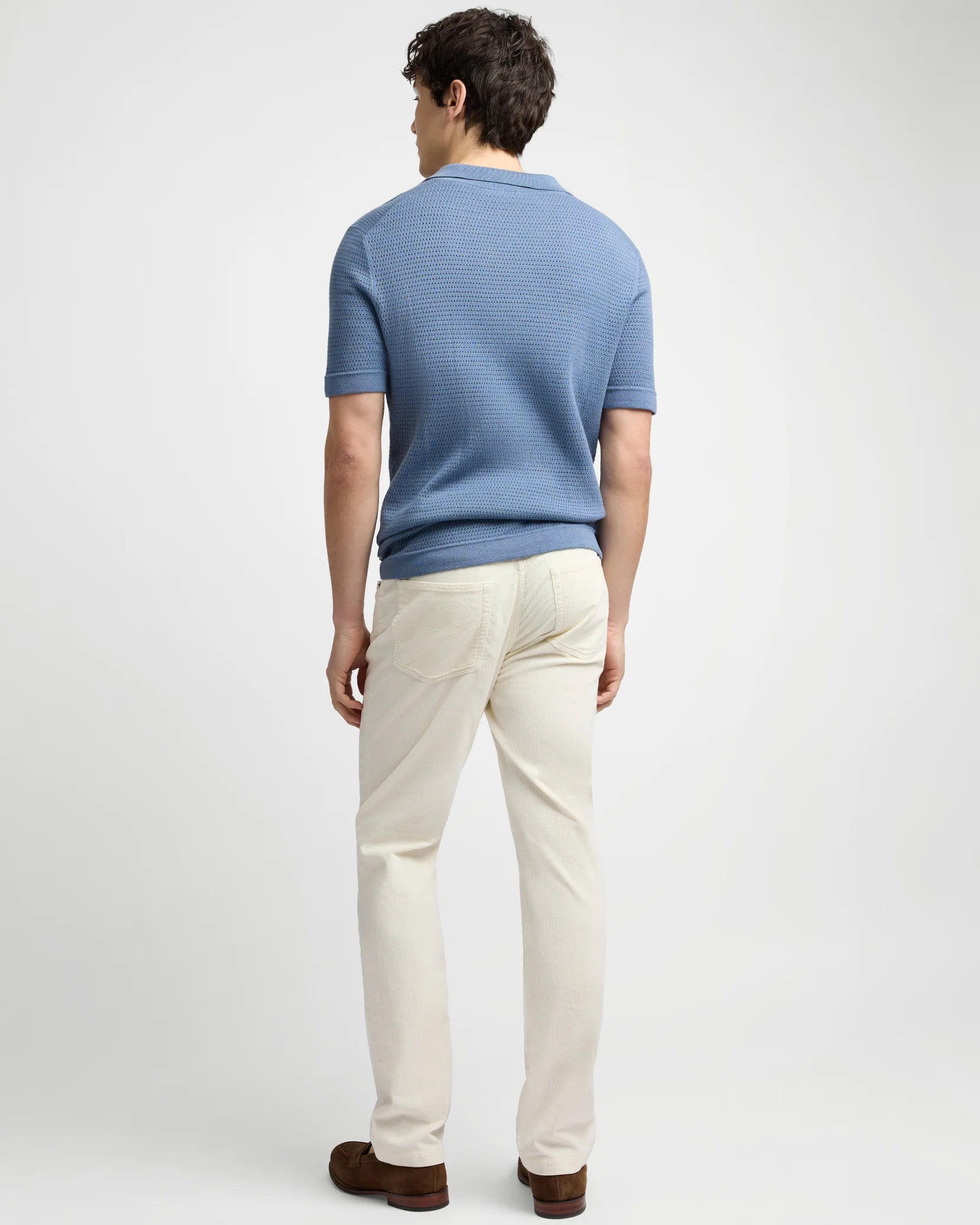 Drop Needle Button Up - Mist
