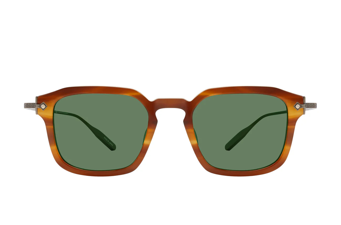 Nolan - Umber Tortoise / Antique Gold / Bottle Green