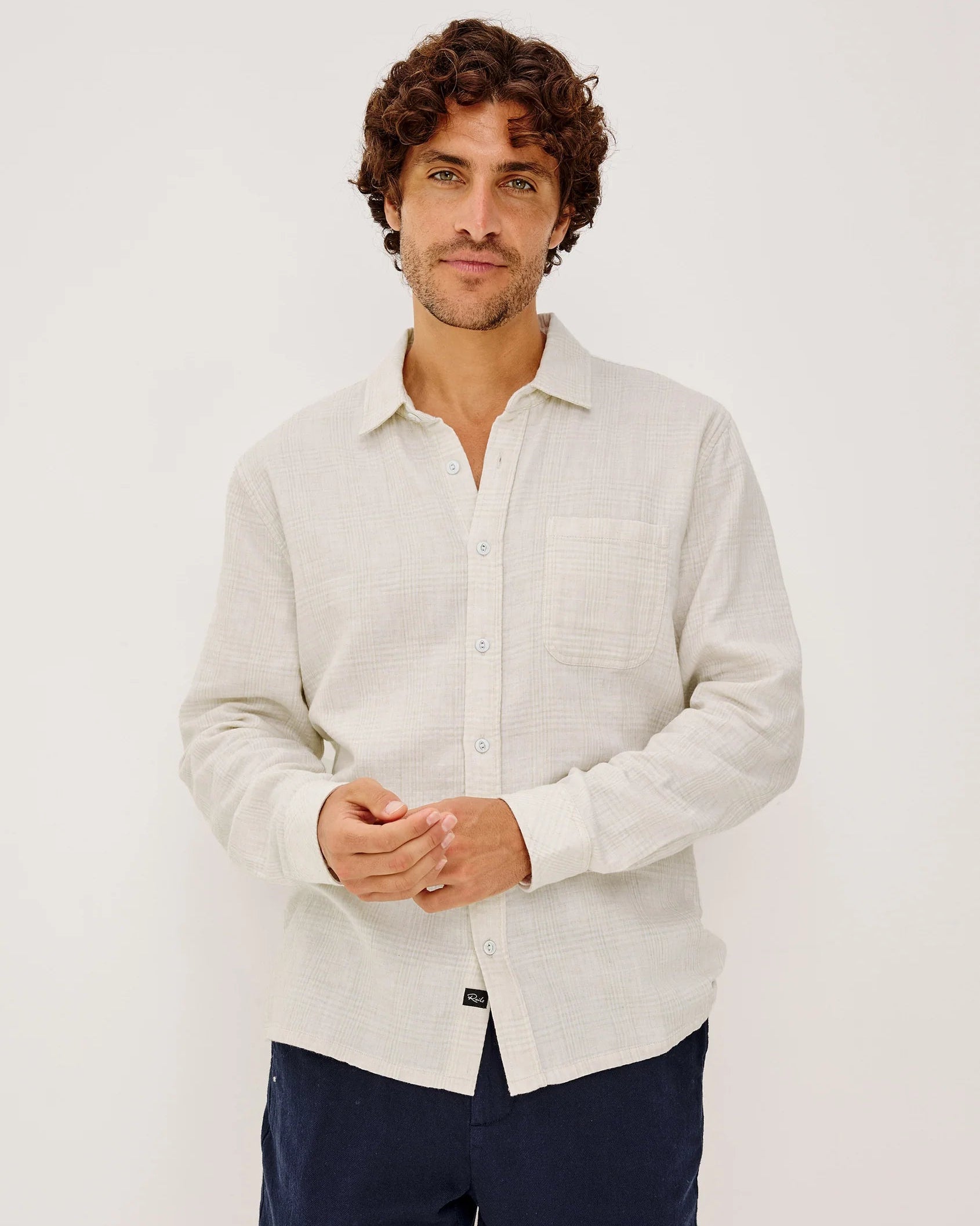 Owens Shirt - Dune Reed