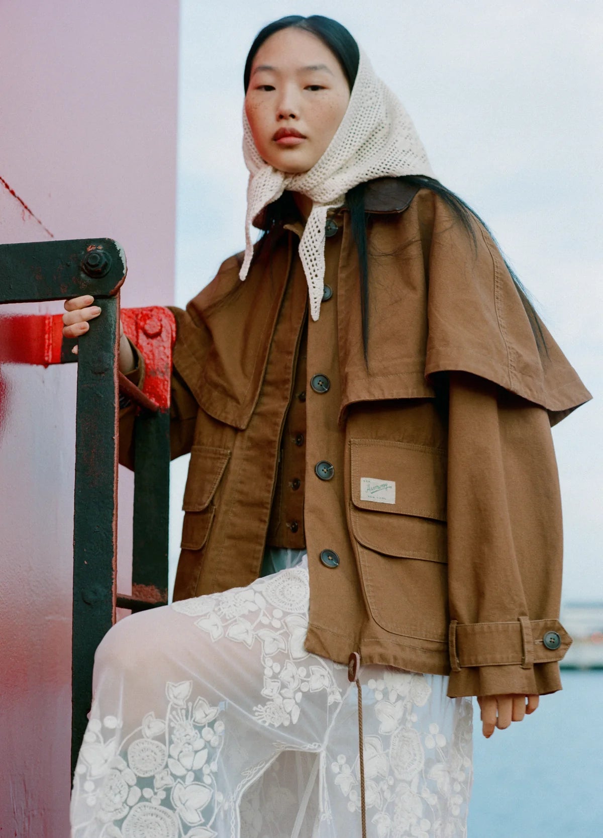 Carolyn Cape Jacket - Camel