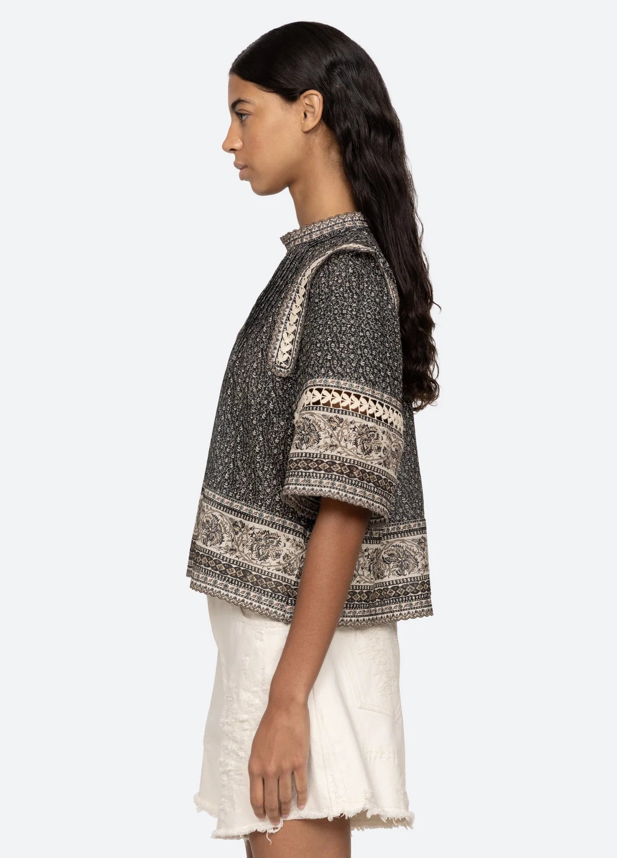 Palma Print Top