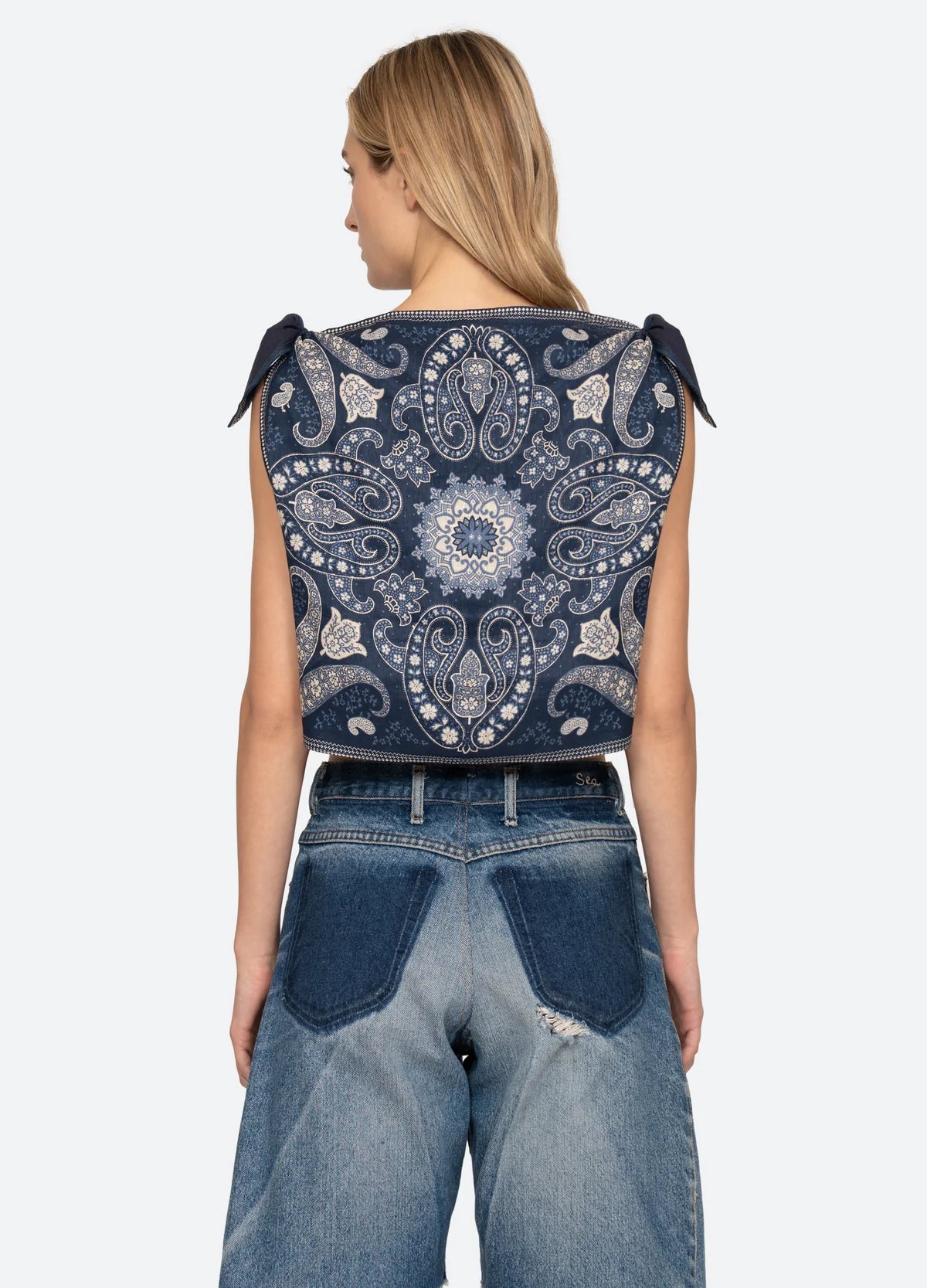 Emelina Top - Navy