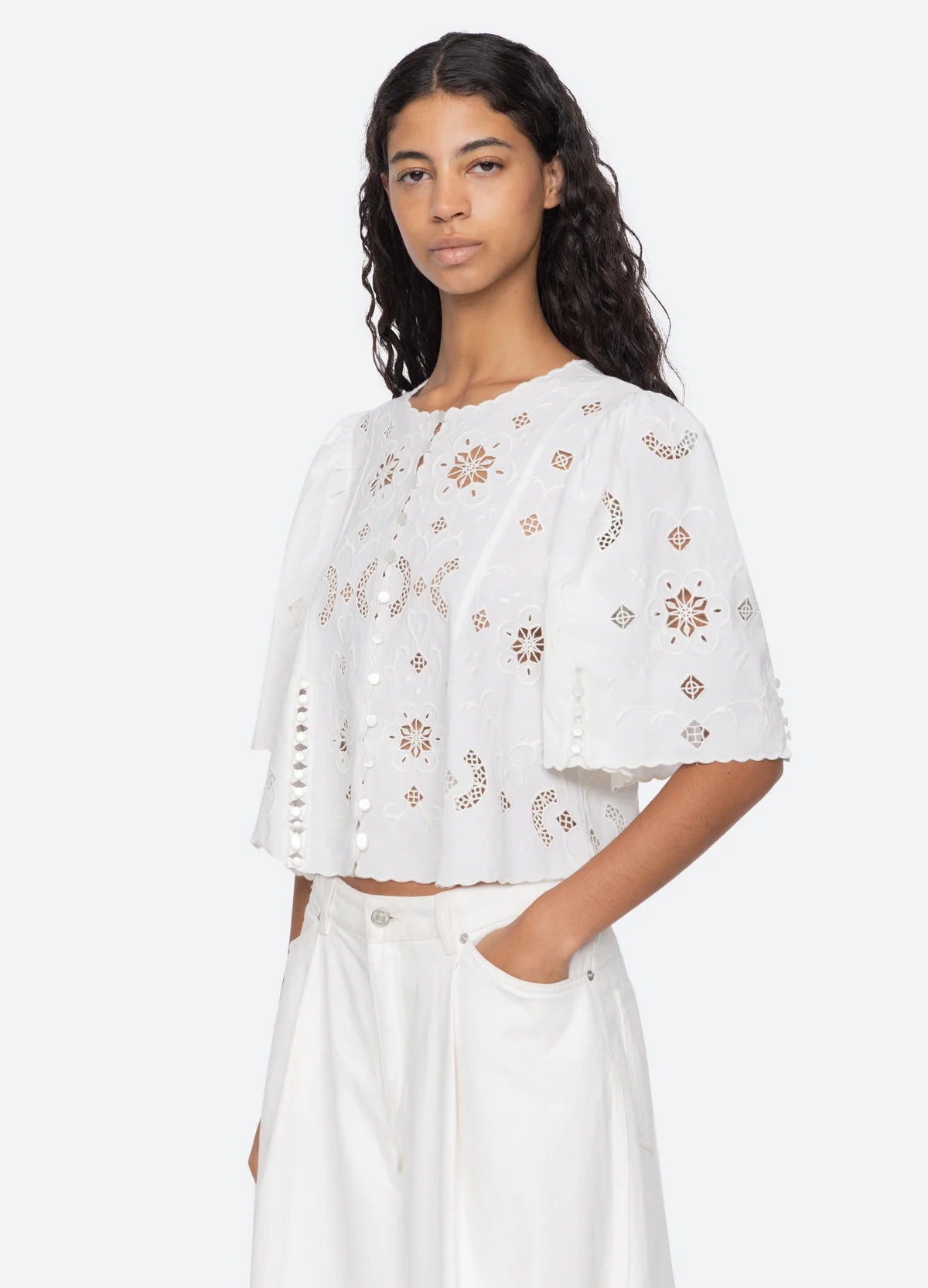 Gardener Top - White