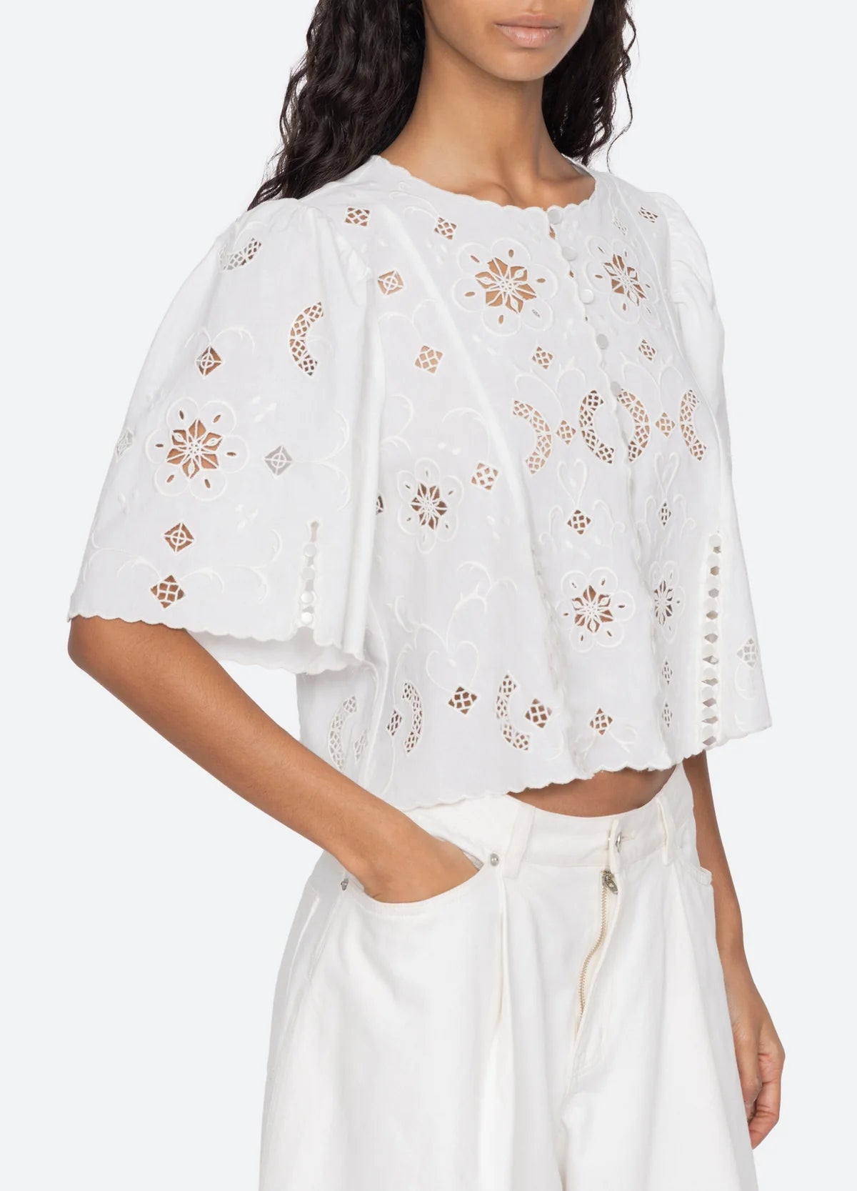 Gardener Top - White