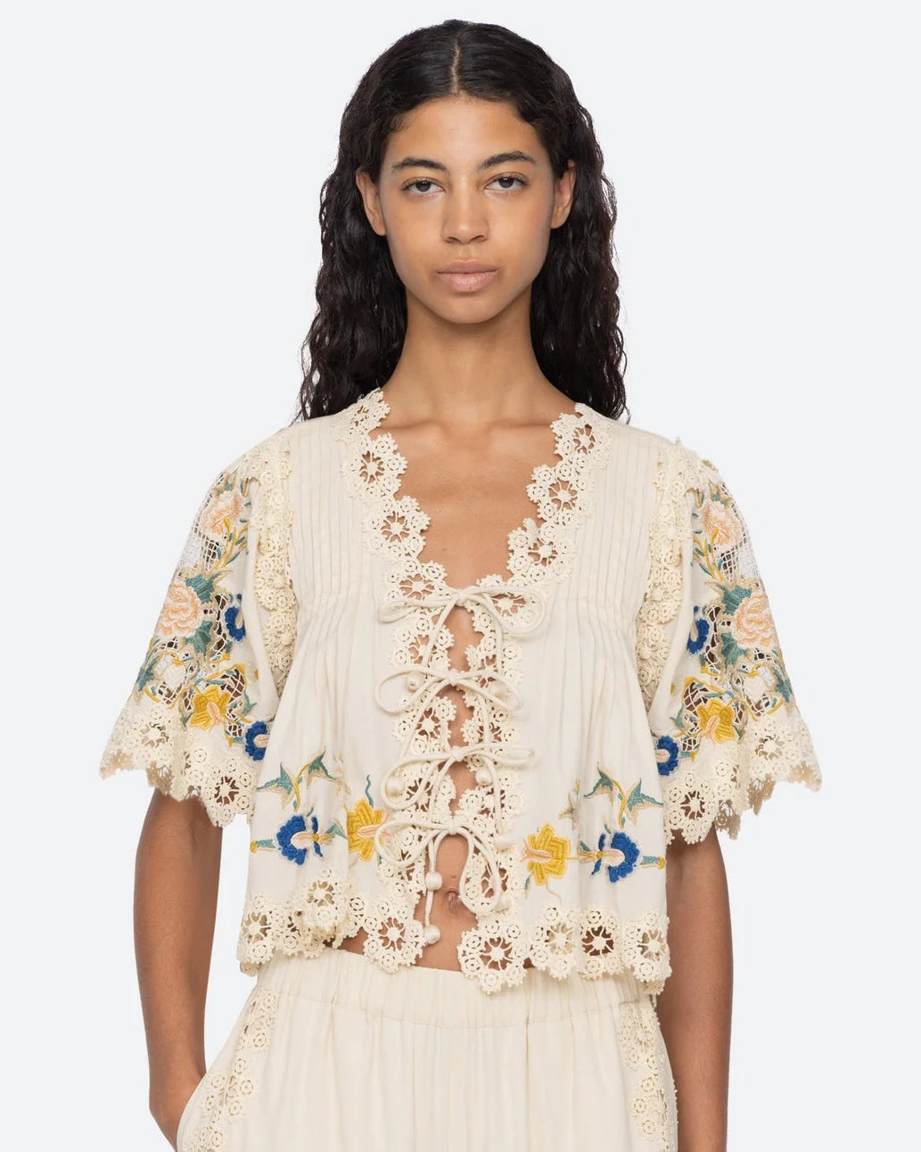 Adonna S/S Top - Cream