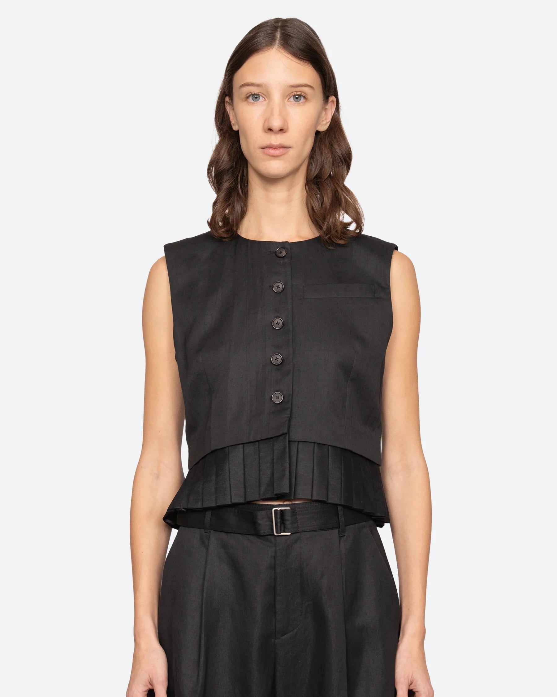 Angelina Vest - Black